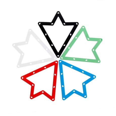 Professional Billiard Accessory 6pcs/bag Magic Rack Sheet 9 Ball 10 Ball